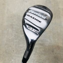 Cleveland Mashie Gliderail + M3 Hybrid With 20.5*Miyazaki Tour Issue 59HB R Flex Shaft