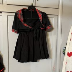 Adult schoolgirl costume