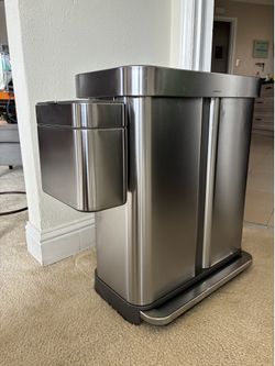 simplehuman Step Bin + Compost Caddy