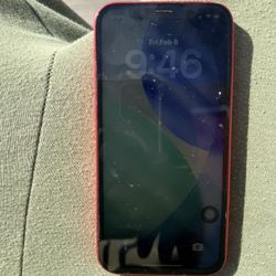 Red iPhone 12 