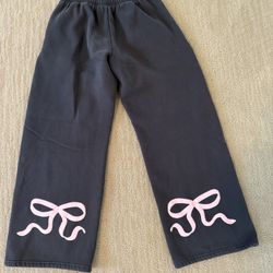 Edikted Bow Sweatpants - Size Small