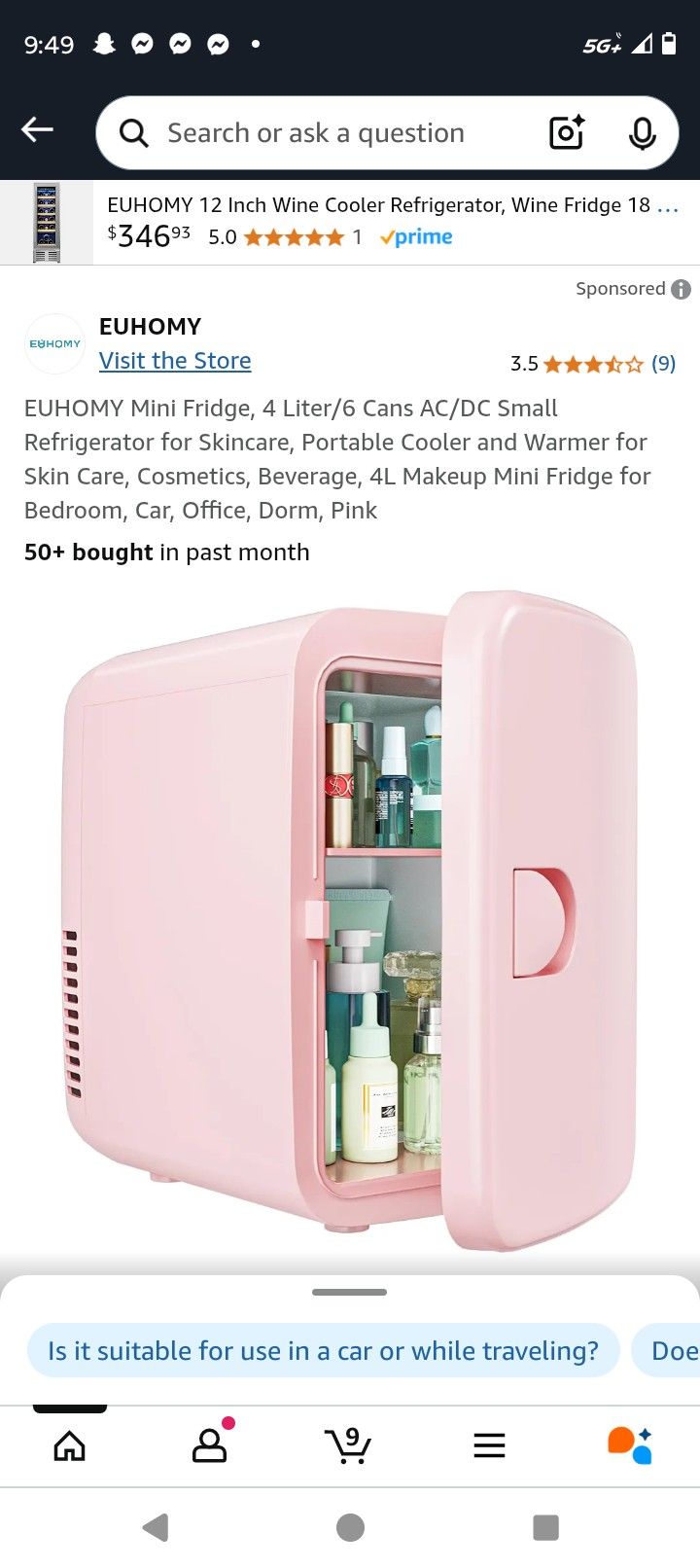 Brand New Tiny Little Mini Fridge
