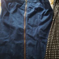 Fashion Nova Denim Dress XL
