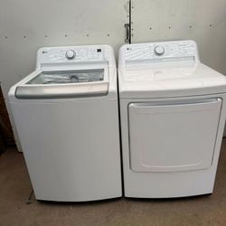 LG Washer And Gas Dryer 