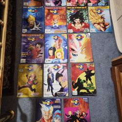 2002 - 2003 Dragonball Z Beckett Collector Magazines and Posters