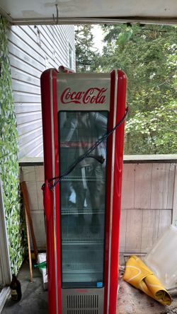 Retro coca cola cooler