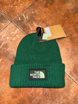 The North Face Green Knit Beanie