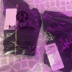 Lululemon Define Women's Jacket & Pants Set Luon Black Size 4 Stretch Pockets