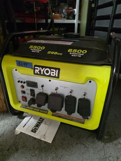 Ryobi gas 5500W / 6500W Pure Sine Wave Generator
