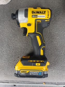 Dewalt Compact Drill With POWER STACK BATTERY
