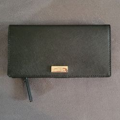 NEW Kate Spade Stacy Black Bifold Wallet
