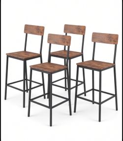 Bar chairs set of 4