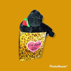 Valentine Plush Gorilla 
