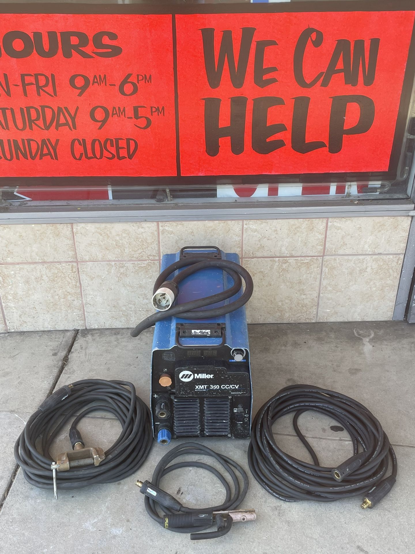 Miller XMT 350 CC CV Multiprocess Welder Capable Of MIG, Stick & DC TIG $3,200
