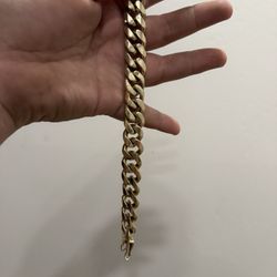 Vendo Esclava Y Cadena  Oro 14 Kilates