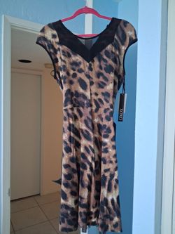Women sexy print dress