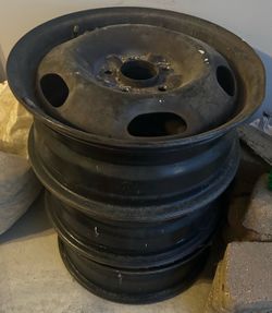 Set of 4 - 16 inch Steel Wheels / Rims - 5 Lug