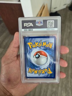 Graded pokemon card