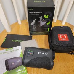 GAKOLF 650S PRO Laser Golf Rangefinder Slope Switch Vibration 650yards NEW 
