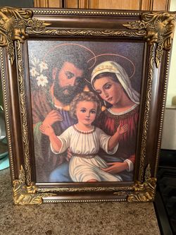 Holy Family Framed Religious Print