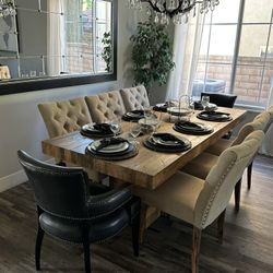 Dining Room Table And Chairs