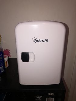 White Mini Fridge