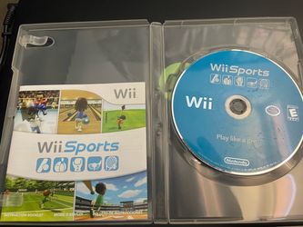 Nintendo Wii sports