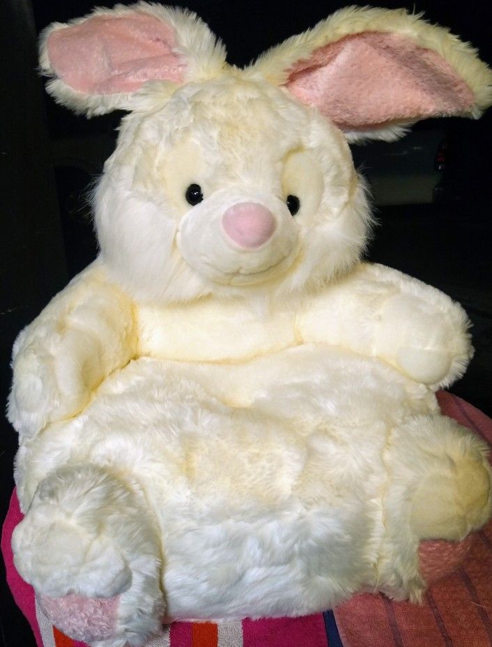 Toddler Plush Bunny Chair - PERFECT FOR EASTER!