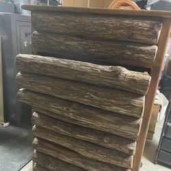 Custom log dresser