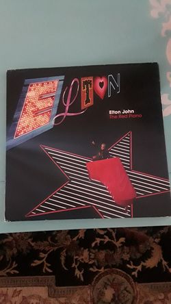 Elton John vinyl reccord set 3 lp
