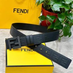 FENDI Fashion Designer Belt Width 4cm 