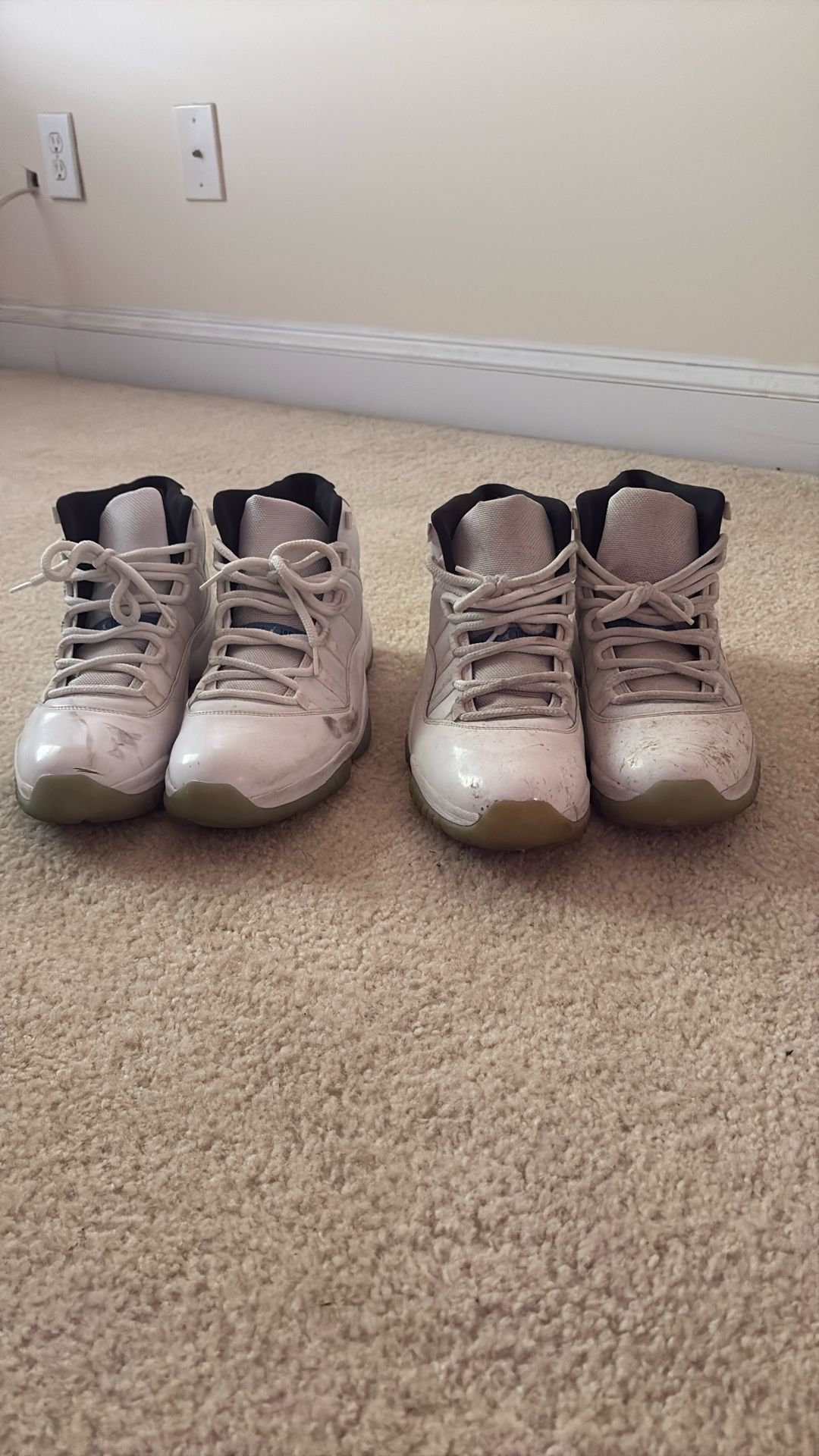 Jordan 11’s Size 11 $40 Each Firm $80 Both