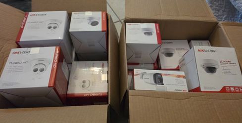 Hikvision Cameras Network/Security Indoor/Outdoor ALL NEW UNOPENED