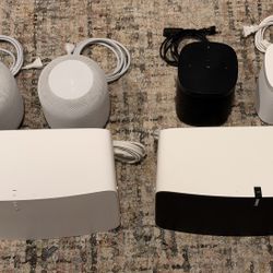 Smart Home Speakers Sonos And Apple HomePods