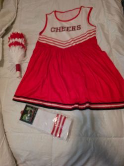 Girls Cheerleader Costume