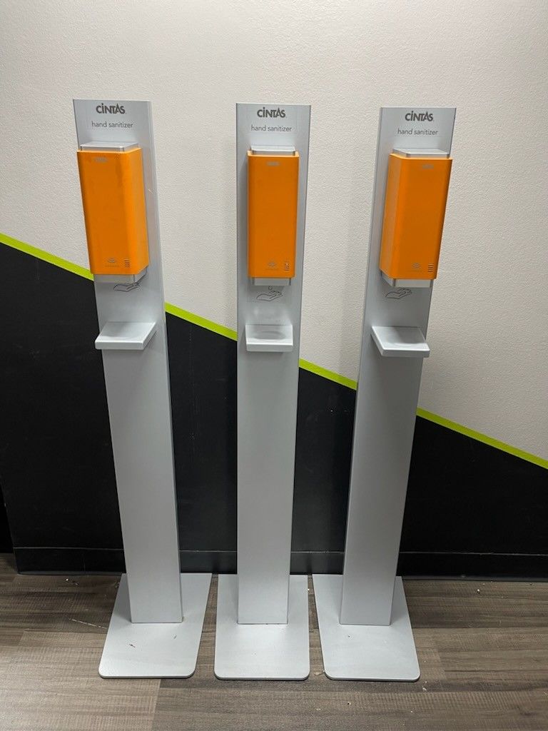 Cintas Automatic Hand Sanitizer Dispenser With Stand