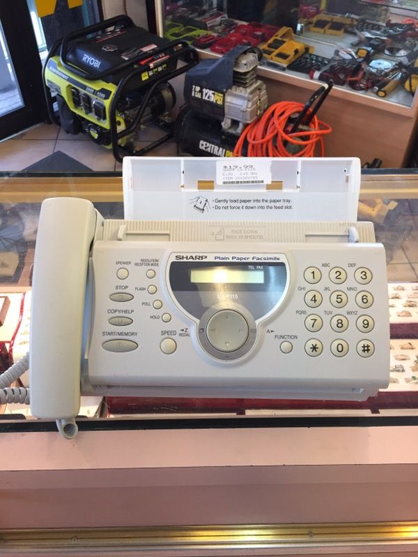 Sharp fax