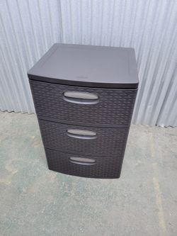 Big 3 Drawer brown storage unit