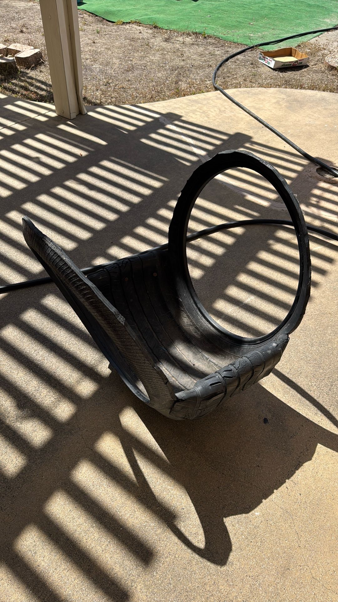 Swing - Hand Made From A Tire