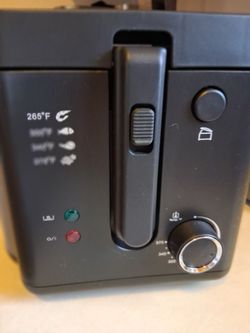 New deep fryer no box