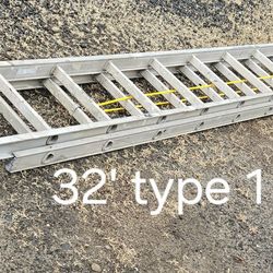 32' Werner aluminum ladder-type 1(250#)