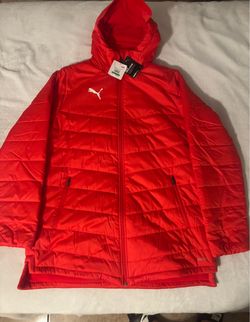 Puma Liga Sideline Bench Jacket ‘Red’ men’s size Large