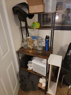 Kitchen Rack Shelf with Power strip