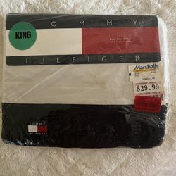 Timmy Hilfiger 100% Cotton Flat Sheet $20