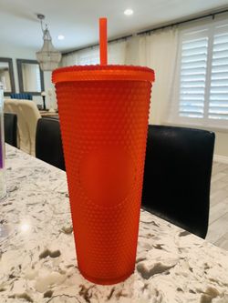Red Matte 24 Oz Cup