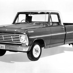 67 F100 F250 hood letters