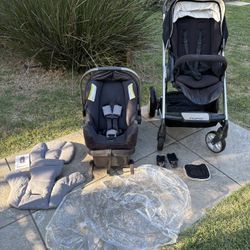 Nuna Mixx stroller, Nuna Pipa Car seat & Accessories
