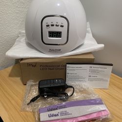 150W UV LED Gel Nail Lamp Nail Lights with 4 timer for Gel Polish with Kit Nail Art Sets Auto Sensor