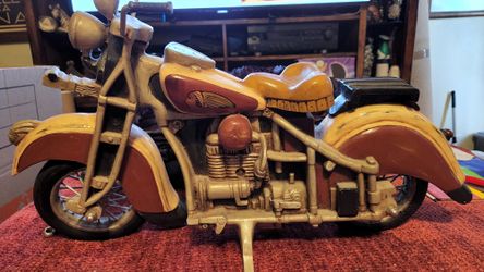 Indian Motorcycle Sculpture 
