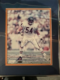 Brian Urlacher Autographed Picture